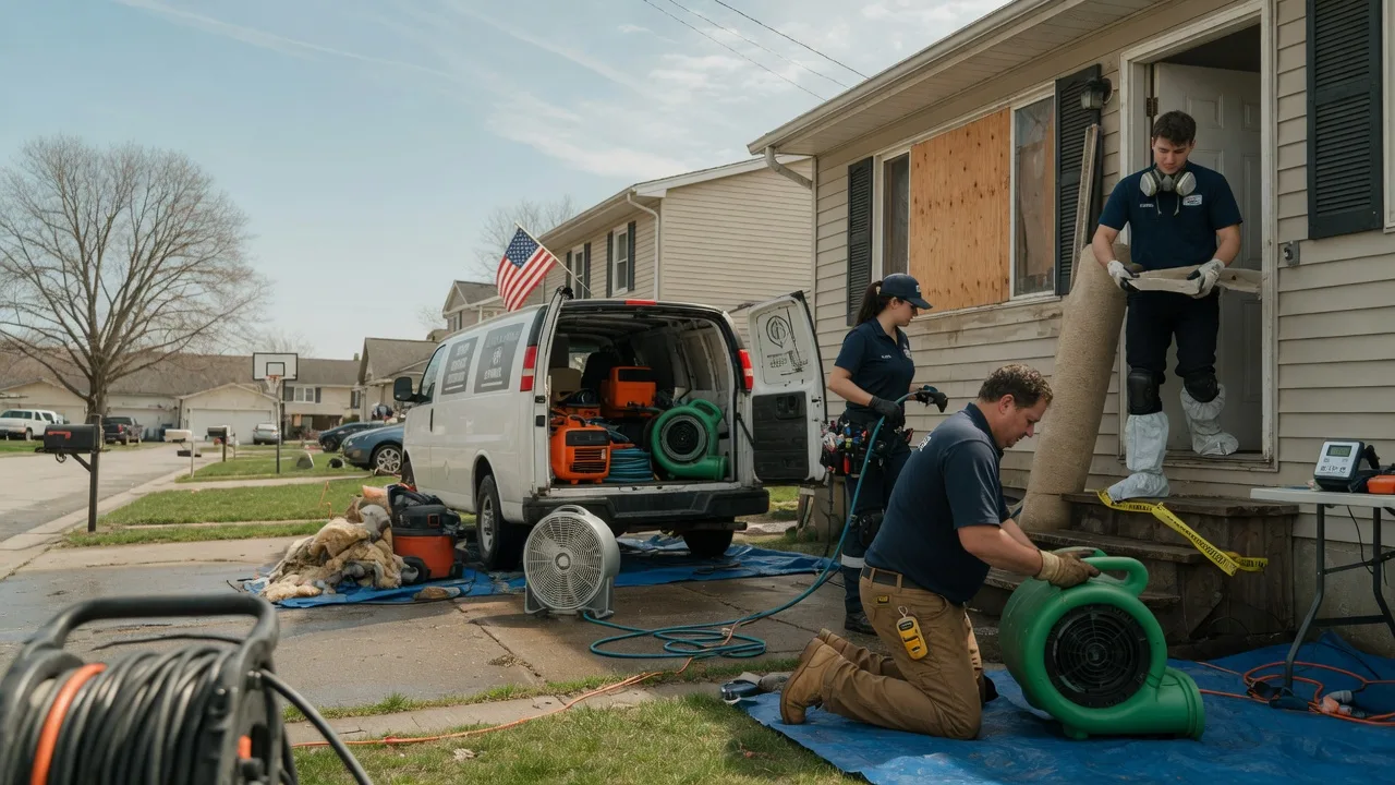 Water Damage Restoration in Winfall, NC near me